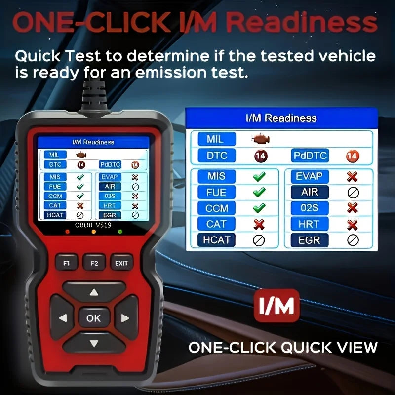 V519 Professional OBD2 Car Diagnostic Scanner