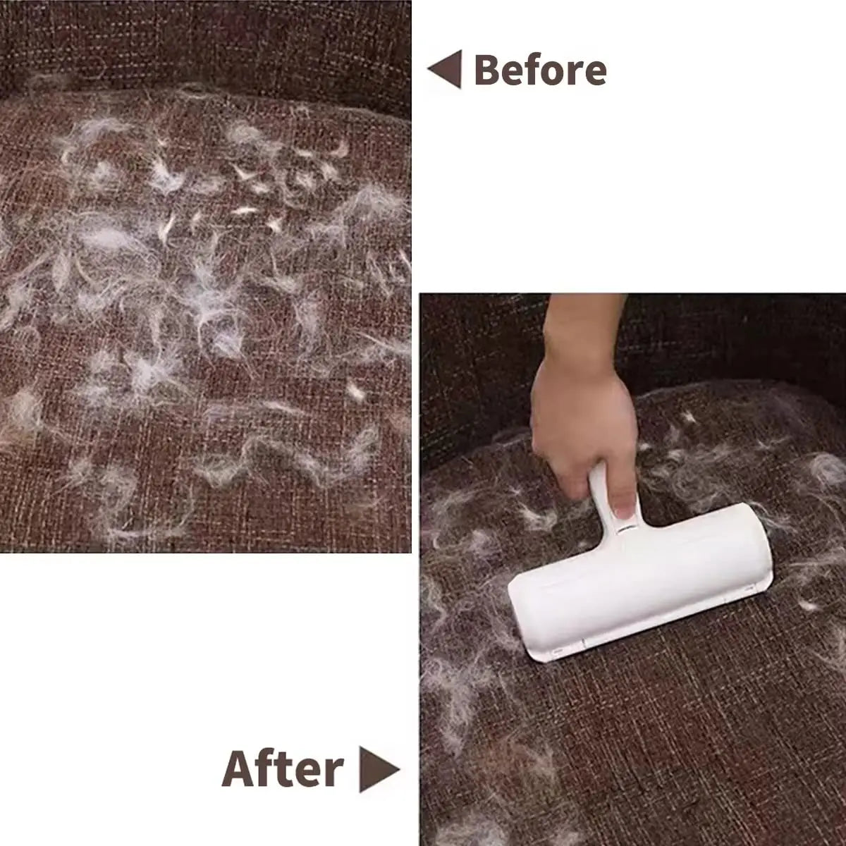 Rouleau anti-poils pour animaux – Chien et chat