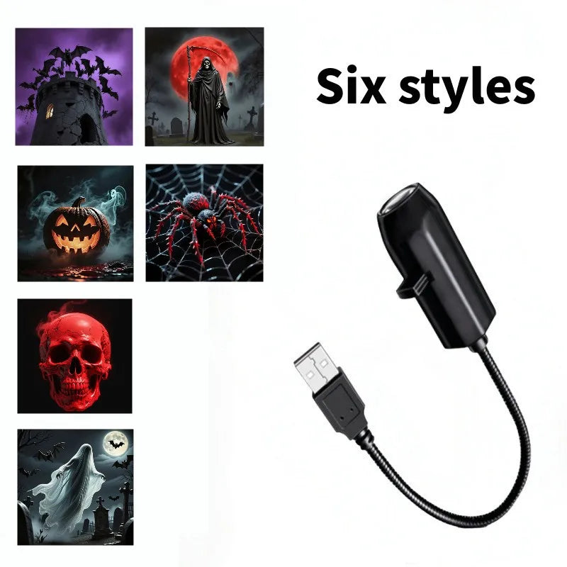 Halloween 3D LED Projector™ – Spooky Light Show for Home & Parties