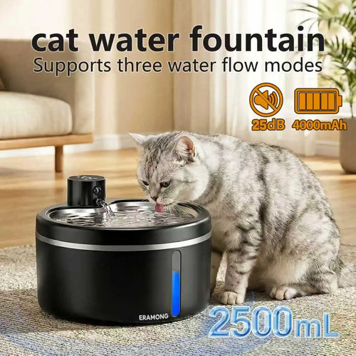 AquaPaw™ Wireless Pet Water Fountain
