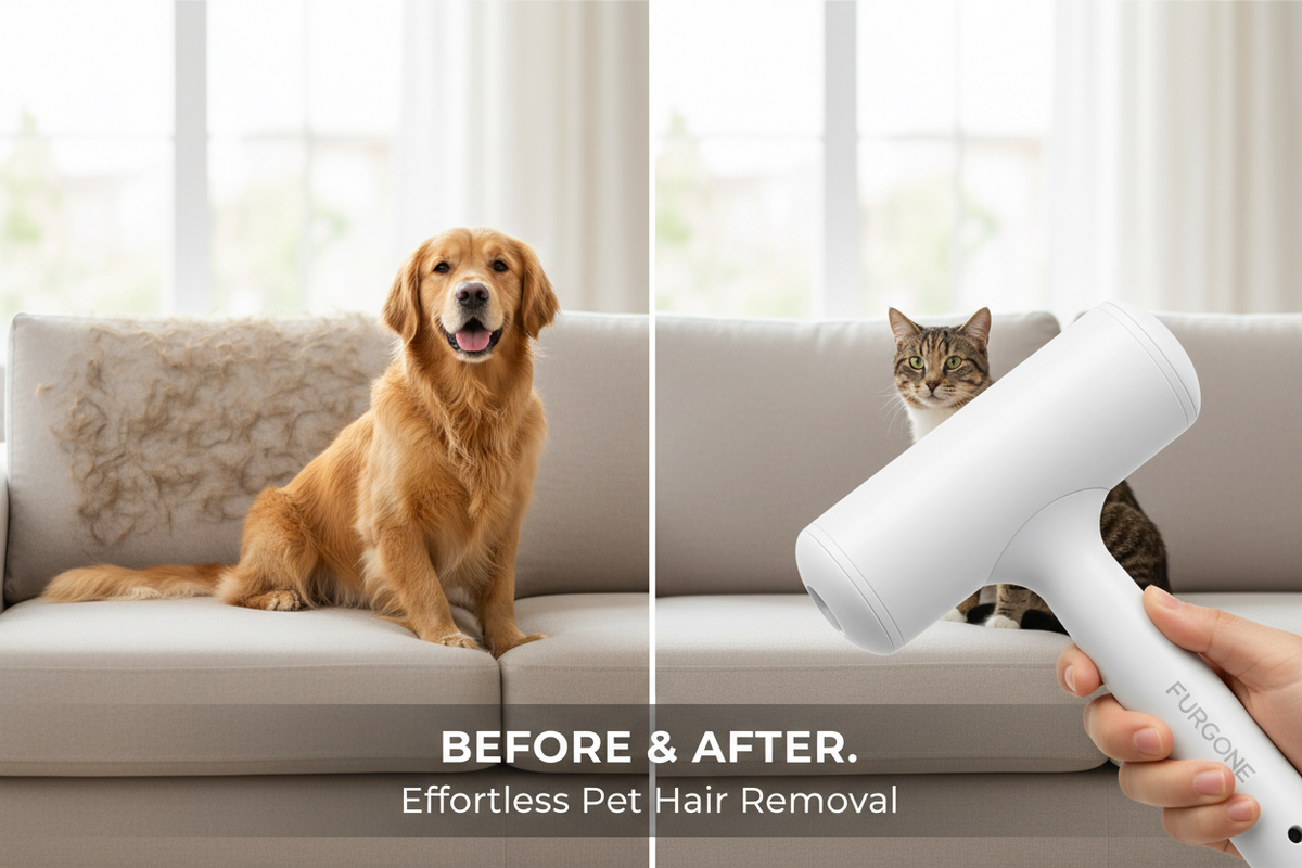 Rouleau anti-poils pour animaux – Chien et chat